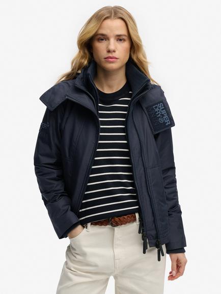Superdry Hooded Arctic Windcheater Jacket, Darkest Navy