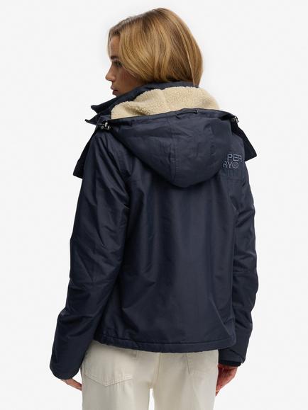 Superdry Hooded Arctic Windcheater Jacket - view 2, Darkest Navy