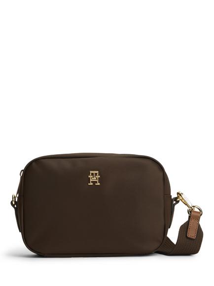 Tommy Hilfiger Popette Crossbody Camera Bag, Dark Brown, Dark Brown