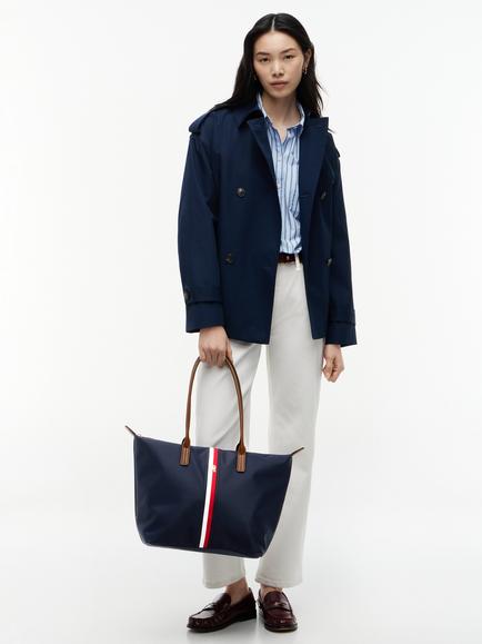 Tommy Hilfiger Pette Tote Handbag, Midnight Blue - view 2, Midnight Blue