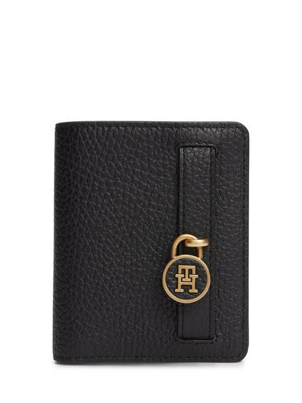 Tommy Hilfiger The American Icon Leather Bifold Wallet, Black, Black