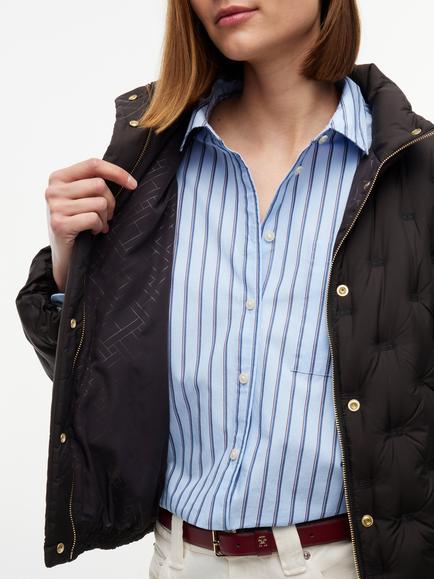 Tommy Hilfiger Flag Logo Quilted Jacket, Black - view 2, Black