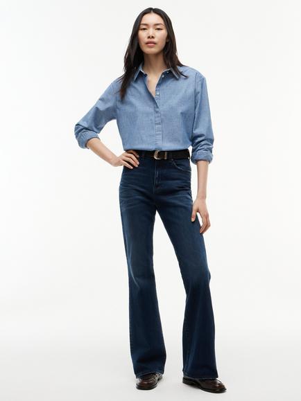 Tommy Hilfiger High Rise Bootcut Jeans, Midnight - view 2, Midnight