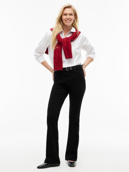 Tommy Hilfiger Skye Mid Rise Bootcut Jeans - view 2, Black
