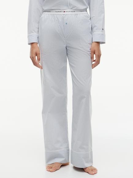 Tommy Hilfiger Poplin Cotton Pyjama Bottoms, Multi, Multi