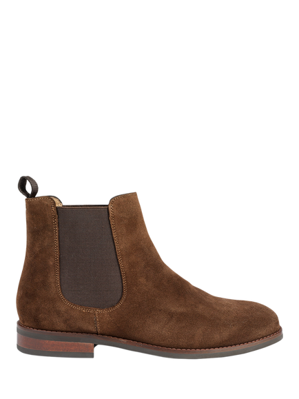 Jones Bootmaker Deakin Leather Chelsea Boots, Brown Suede