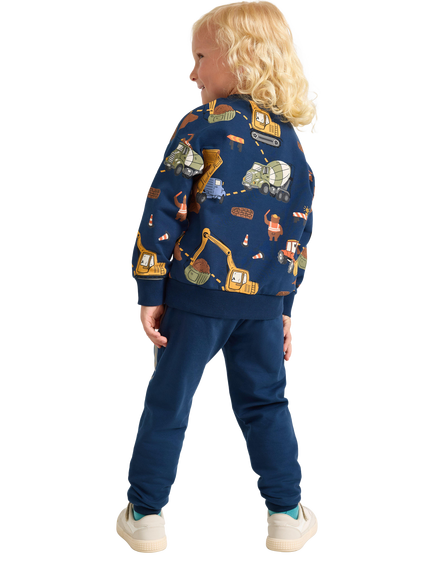 Lindex Kids' Joggers, Dark Blue - view 2, Dark Blue