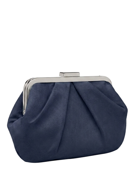 Paradox London Deco Clutch Bag, Navy - view 2, Navy