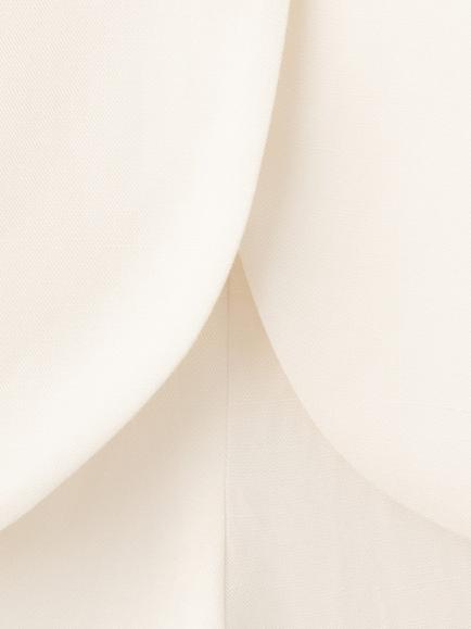 Mango Tailored Linen Blend Jumpsuit, Off White - view 2, Off White