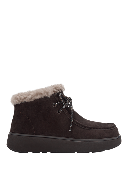 FitFlop Gen-FF Lace Up Boots, Chocolate Brown, Chocolate Brown