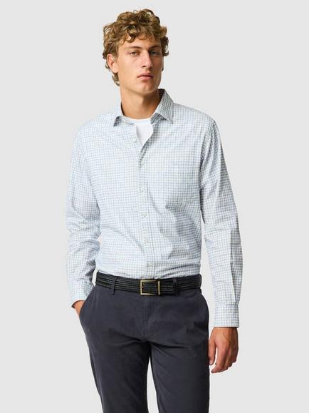 Rodd & Gunn Gledknowe Cotton Corduroy Sports Fit Shirt, Natural, Natural