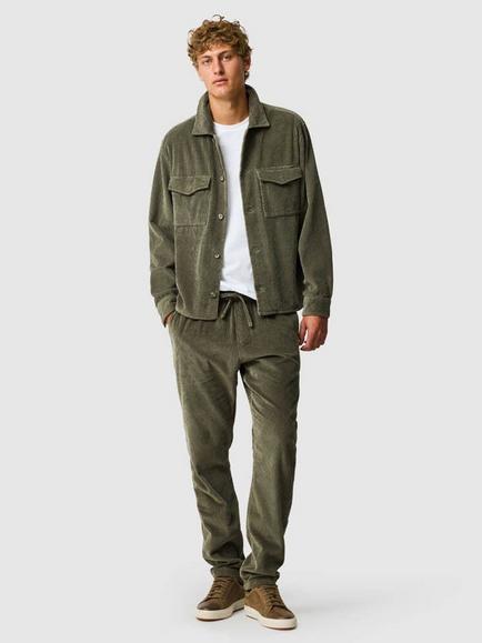 Rodd & Gunn Glendale Cotton Regular Fit Corduroy Overshirt, Putty - view 2, Putty