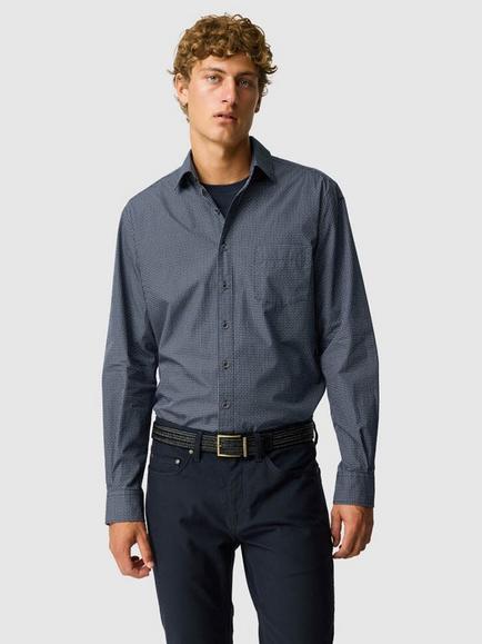 Rodd & Gunn Masson Creek Original Fit Cotton Shirt, Ink, Ink