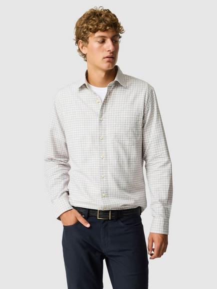 Rodd & Gunn Mckerrow Sports Fit Cotton Shirt, Oat, Oat