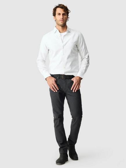 Rodd & Gunn Mount Stafford Cotton Long Sleeve Sports Fit Shirt, Porcelain - view 2, Porcelain