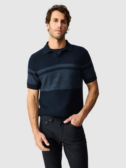 Rodd & Gunn Mount Albert Cotton Lightweight Knitwear Jumper, Indigo, Indigo