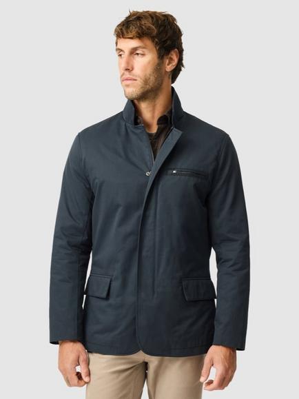 Rodd & Gunn Winscombe 2.0 Cotton Casual Jacket, Midnight, Midnight