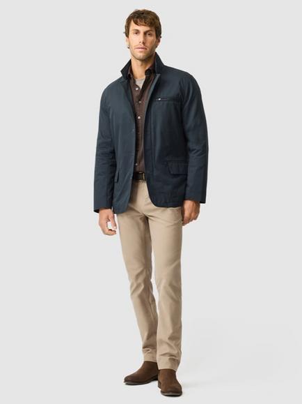 Rodd & Gunn Winscombe 2.0 Cotton Casual Jacket, Midnight - view 2, Midnight