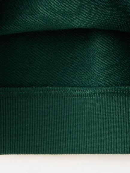 Mango Kids' Sudadera Crew Neck Graphic Print Sweatshirt, Bottle Green - view 2, Bottle Green
