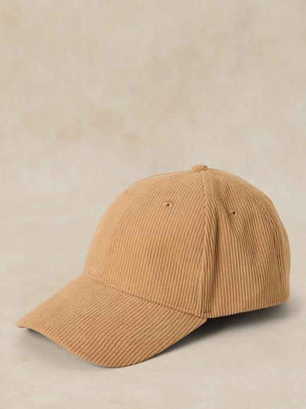 White Stuff Corduroy Baseball Cap, Natural