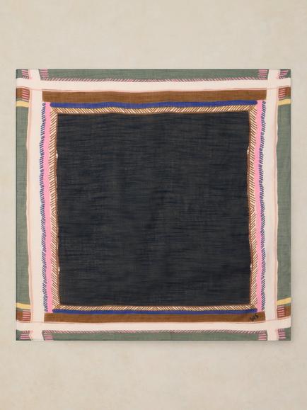 White Stuff Emily Square Scarf, Navy, Navy