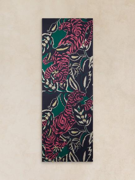 White Stuff Mia Floral Print Scarf, Pink - view 2, Pink