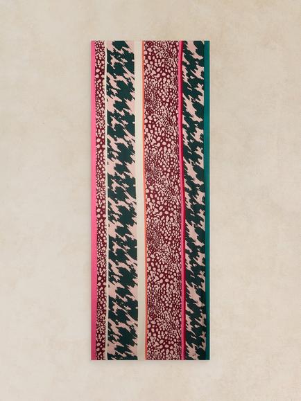 White Stuff Sophie Abstract Print Scarf, Multi - view 2, Multi