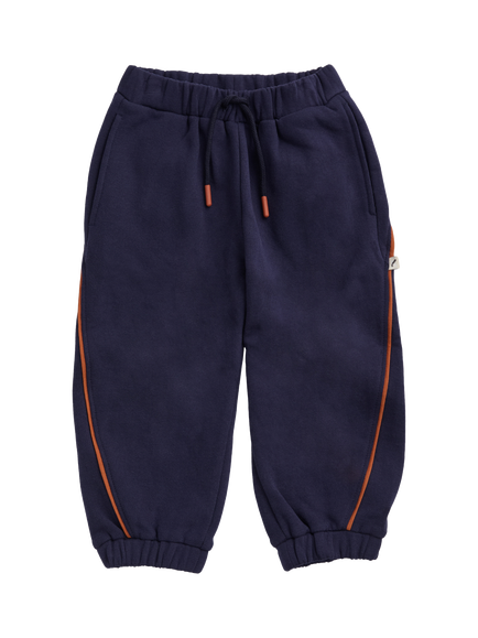 KIDLY by MORI Kids' Oversized Drawstring Joggers, Blue, Blue