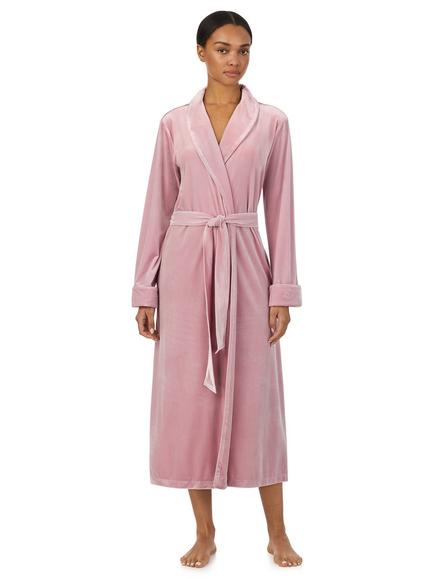 Lauren Ralph Lauren Velvet Robe, 540 Mauve, 540 Mauve