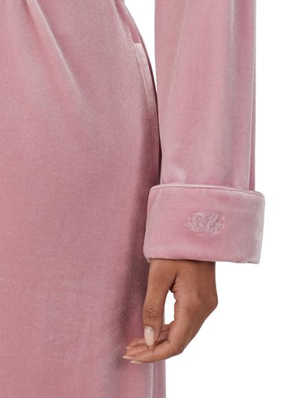 Lauren Ralph Lauren Velvet Robe, 540 Mauve - view 2, 540 Mauve