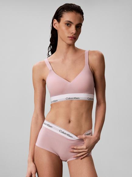 Calvin Klein Icon Cotton Modal Lift Bralette, Pink - view 2, Pink