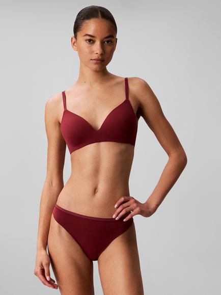Calvin Klein Perfectly Fit Wirefree T-Shirt Bra - view 2, Red