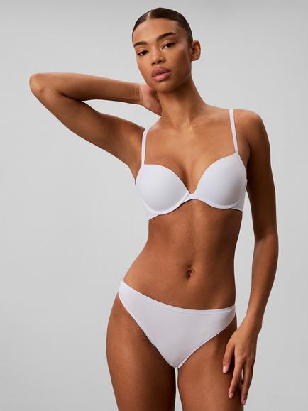 Calvin Klein Perfectly Fit Bikini Knickers, Grey - view 2, Grey