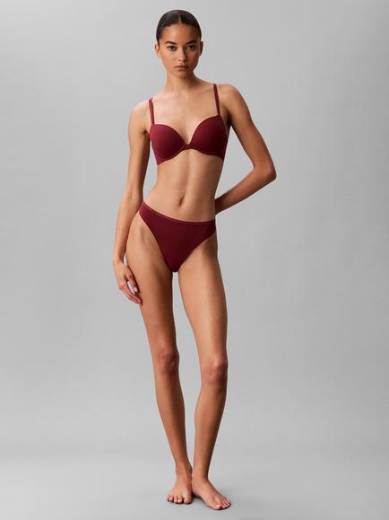 Calvin Klein Perfectly Fit Thong, Red, Red