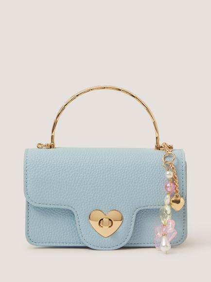 Monsoon Kids' Betsy Charm Bag, Blue, Blue