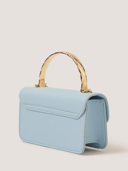 Monsoon Kids' Betsy Charm Bag, Blue - view 2, Blue