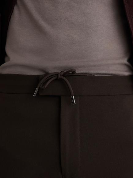 Reiss Found Trousers, Brown - view 2, Brown