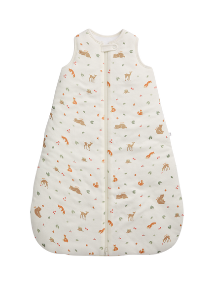 MORI Baby Printed Zip Sleeping Bag, Cream Multi, Cream Multi