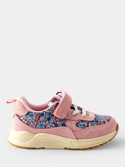 JoJo Maman Bébé Kids' Floral Trainers, Multi, Multi