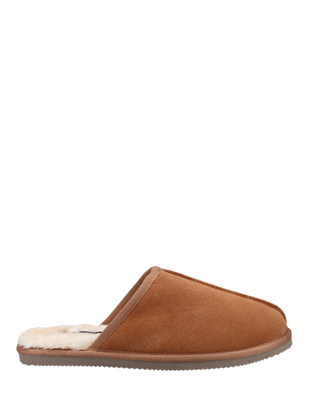 Hush Puppies Coady Suede Slipper, Tan