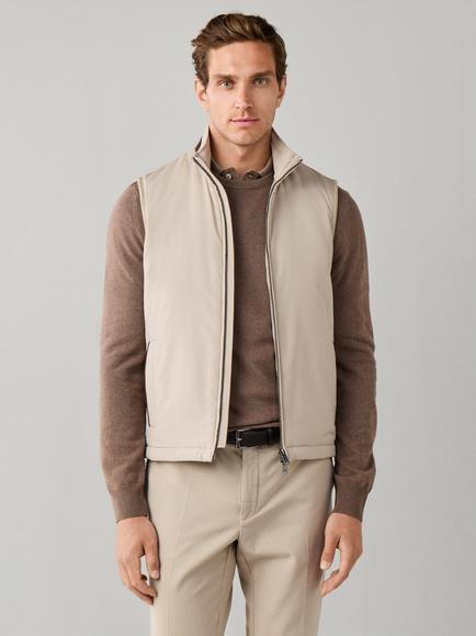 Hackett London Windsor Gilet, Natural Beige