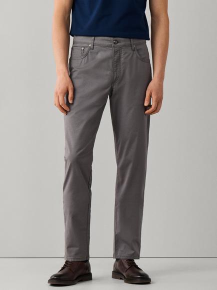 Hackett London Regular Fit Trinity Canvas 5 Pocket Trousers, College Grey