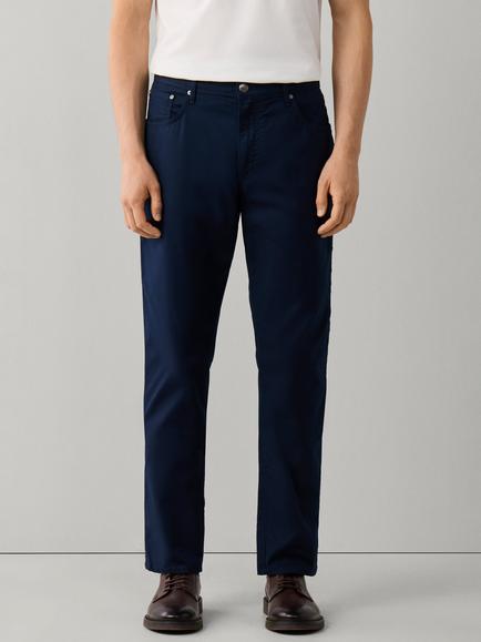 Hackett London Regular Fit Trinity Canvas 5 Pocket Trousers, Old Navy