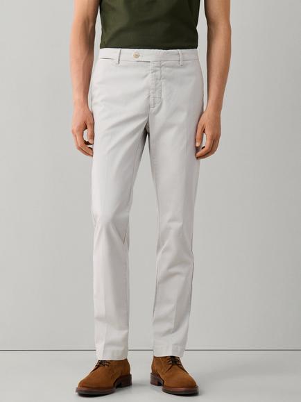 Hackett London Slim Fit Kensington Cotton Blend Chinos, Powder Grey