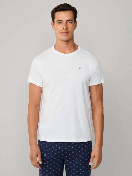 Hackett London Crew Neck Cotton T-Shirt, White