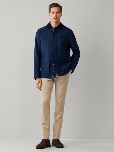 Hackett London Two Pocket Carcoat, Old Navy - view 2, Old Navy