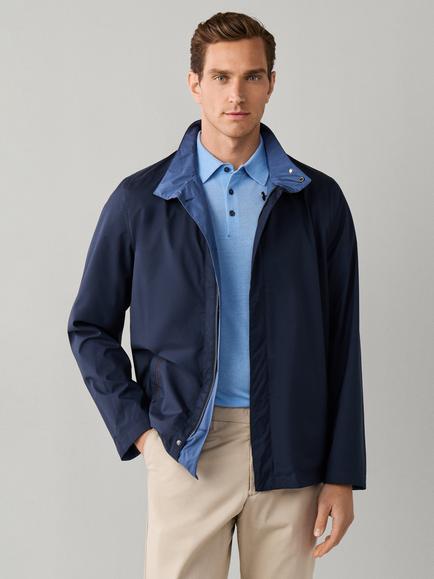 Hackett London Reversible Jacket, Airforce Blue, Airforce Blue