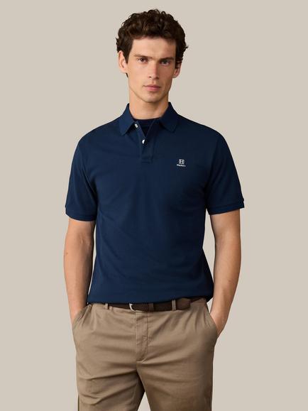 Hackett London Heritage Cotton Classic Fit Short Sleeve Branded Polo Top, Old Navy