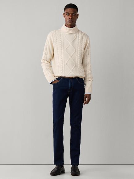 Hackett London Slim Fit Powerflex Jeans, Denim - view 2, Denim