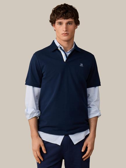 Hackett London Heritage Cotton Classic Fit Short Sleeve Tape Polo Top, Old Navy, Old Navy